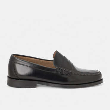 Castellano Suela Goma en negro