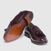 Mocasín Burdeos con Borlas