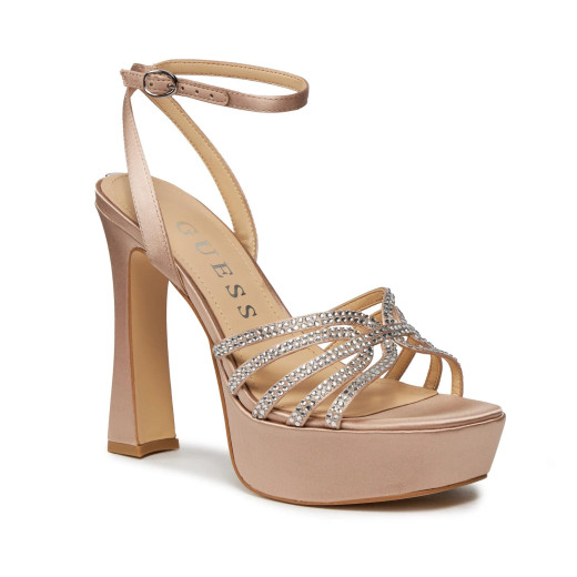 Sandalia Tacón Iriata en nude