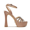 Sandalia Tacón Iriata en nude