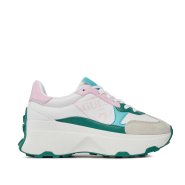 Runner Calebb blanco y rosa