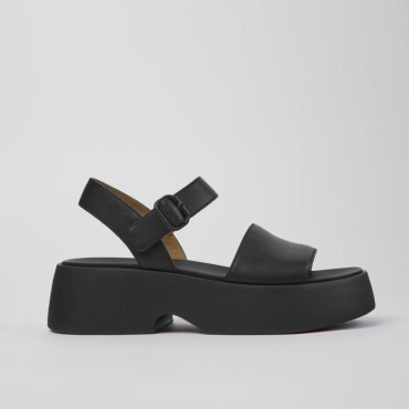 Sandalia Tahsa en negro