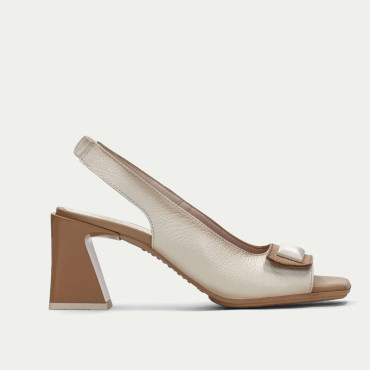 Tacón destalonado Malta en Desert