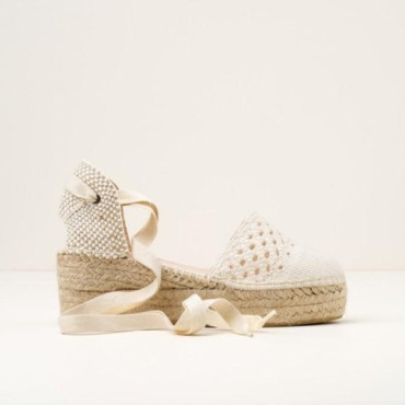 Valeria croché beige