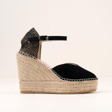 Cuña Alba en ante negro