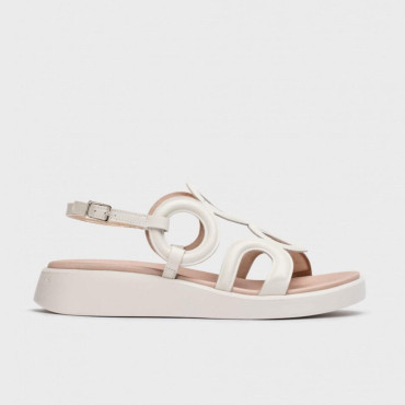 Sandalia Toledo en blanco