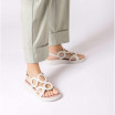 Sandalia Toledo en blanco