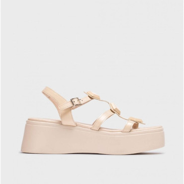 Cuña Carolina en beige