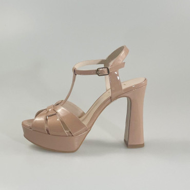 Sandalia Tenas en nude